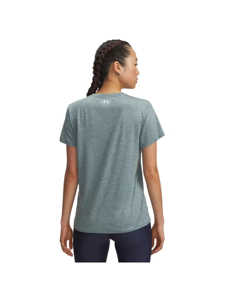 Póló Under Armour Tech SS T-Shirtv-Twist Blue XL fehér
