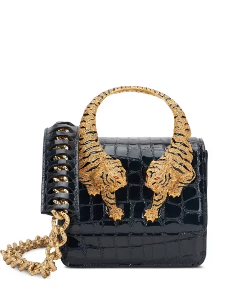 Shopper kabelka Roberto Cavalli čierna