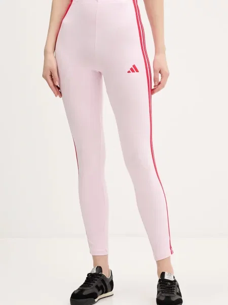 Adidas legginsy różowe