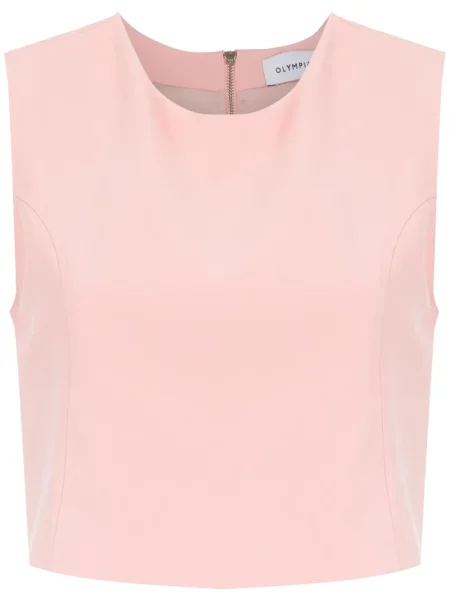 Bluzka Olympiah o krotszym kroju różowa