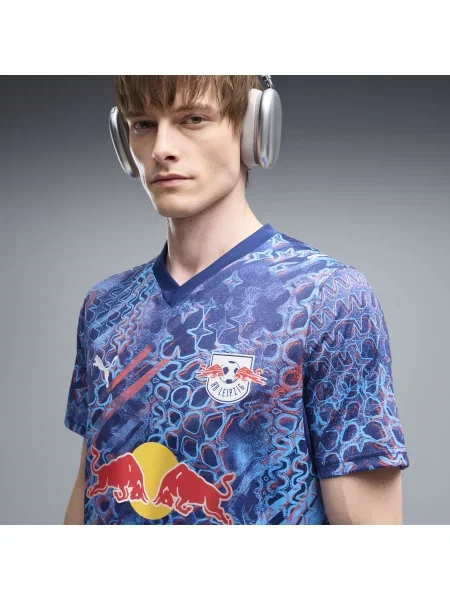 PUMA trzecia koszulka RB Leipzig Odzież S niebieski