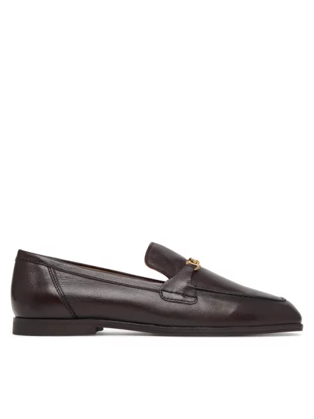 Loafersy Gant brązowe