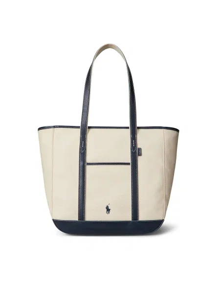 Чанта Polo Ralph Lauren бежово
