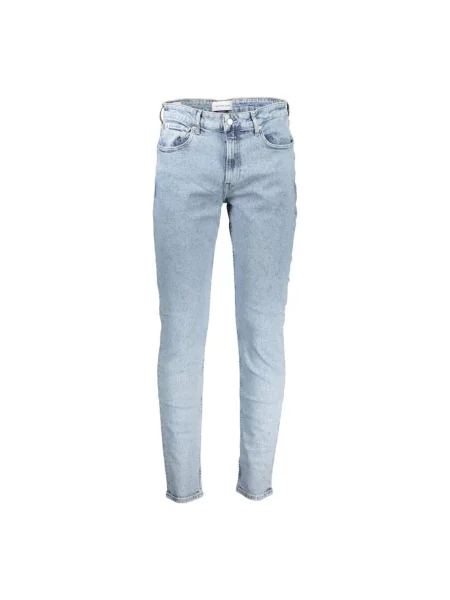 Jeansy Calvin Klein niebieskie