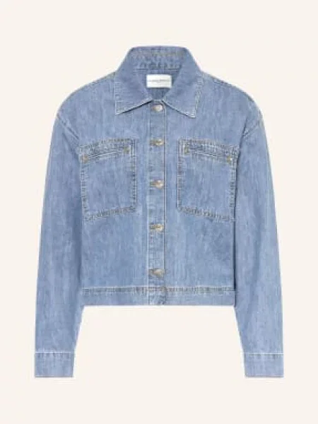 Claudie Pierlot Bluzka Jeansowa blau