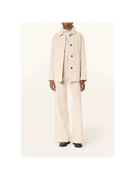 Kurtka Max Mara Studio sztruksowa beżowa