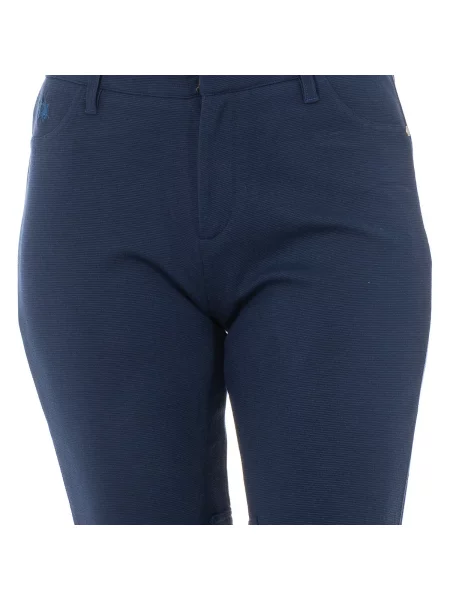 Pantaloni La Martina albastru