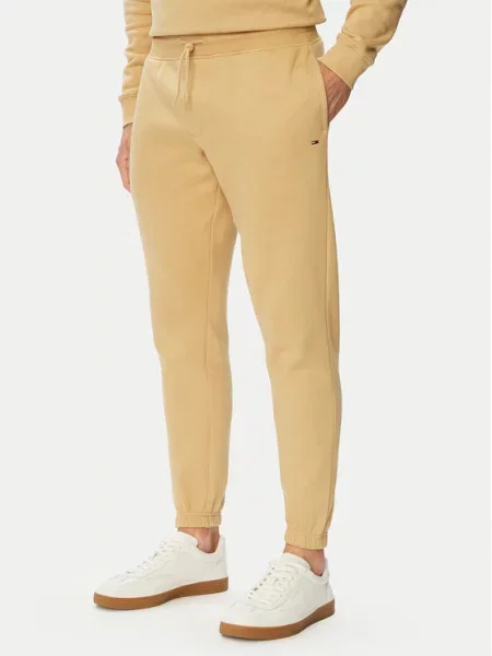 Tommy Jeans Melegítő alsó Flag bézs