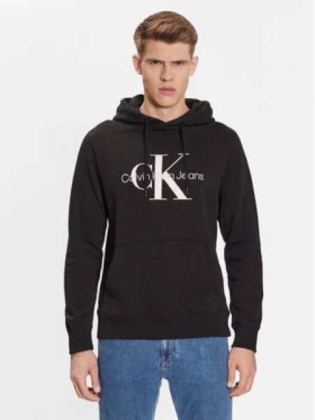 Mikina Calvin Klein Jeans čierna