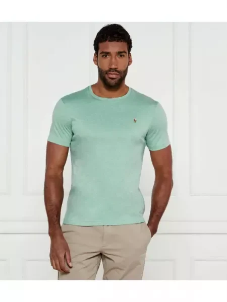 POLO RALPH LAUREN Tricou | Custom slim fit verde