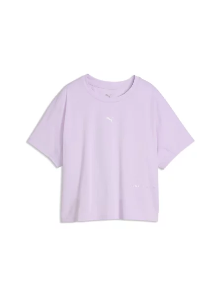 PUMA Tricou funcțional Cloudspun / mov pastel gri