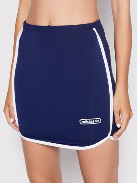 Adidas Spódnica dresowa Granatowy