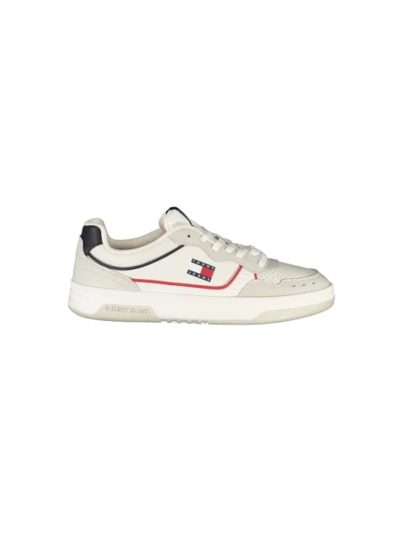 Sneakersy Tommy Hilfiger skórzane białe