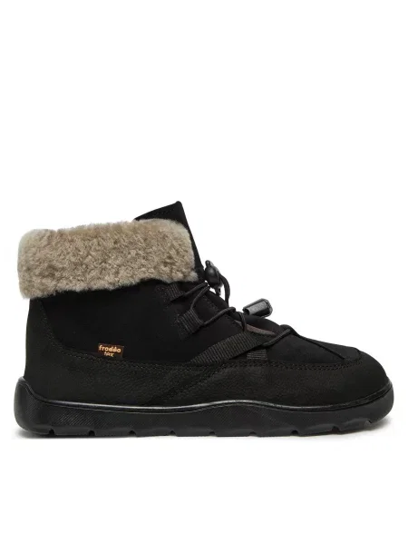 Gležnjarji Froddo Zeru Tex Cosy Barefoot D črna