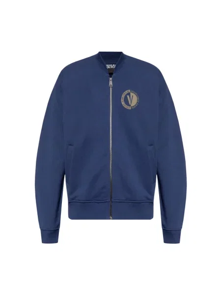 Bluza rozpinana Versace Jeans Couture niebieska