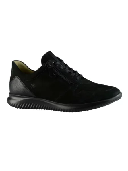 Sneakersy Hartjes skórzane czarne