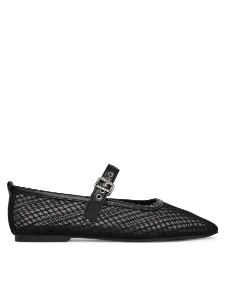 Балеринки Tommy Jeans TJW MESH MARYJANE BALLERINA черно