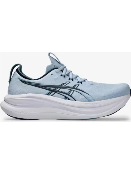 Buty do biegania ASICS Gel-Nimbus 28 niebieski jasny czarny 40 biały