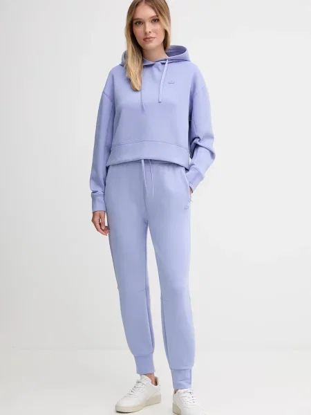 Кофта Lacoste з капюшоном однотонна