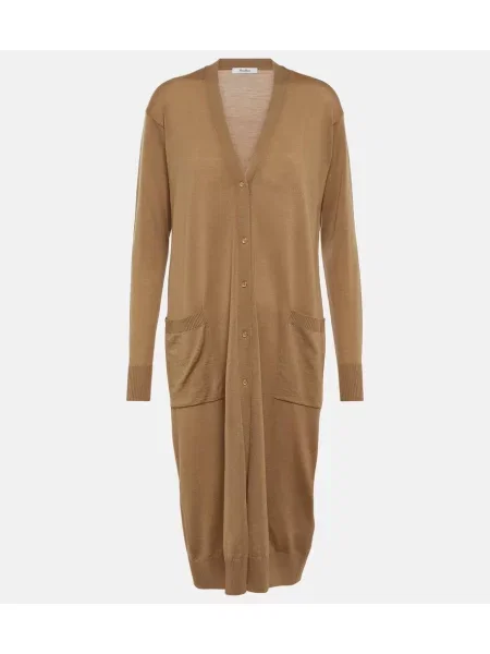 Cardigan Max Mara de lână bej