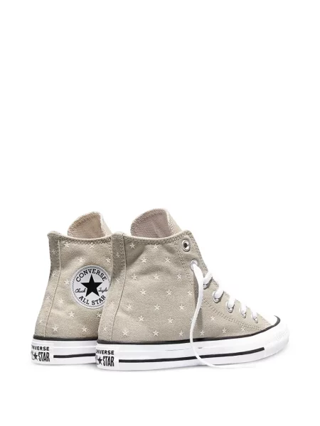 Decupat hanorac cu fermoar Converse clasic cu tepi albastru