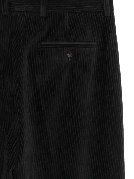 Pantaloni Circolo 1901 de catifea cord negru