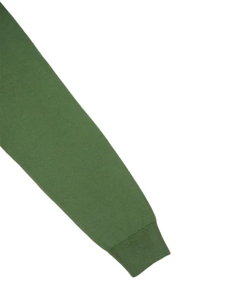 Pulover Piacenza Cashmere de lână verde