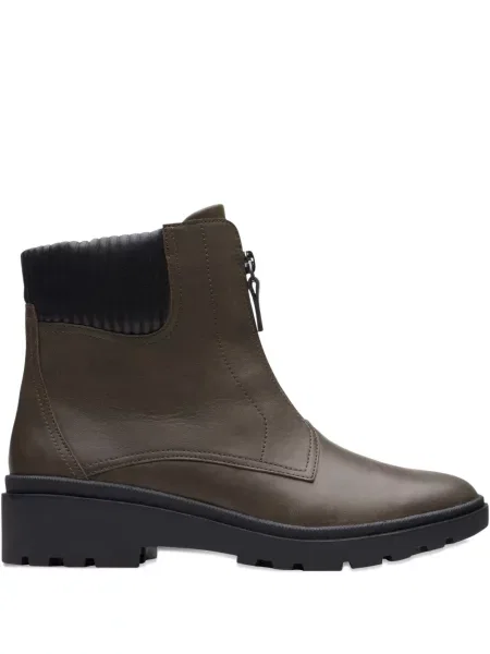 Botine Clarks verde