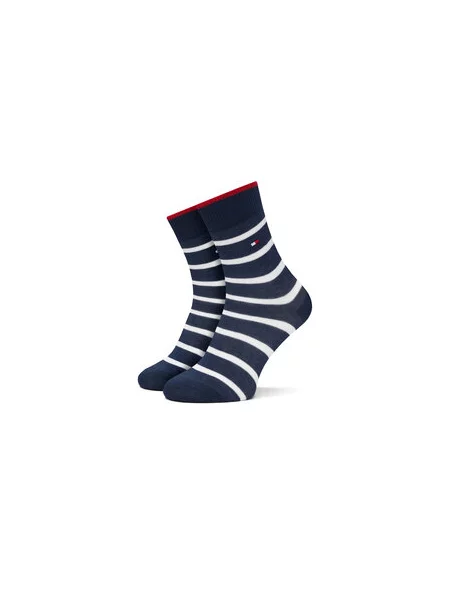 Duge čarape Tommy Hilfiger Tamnoplava