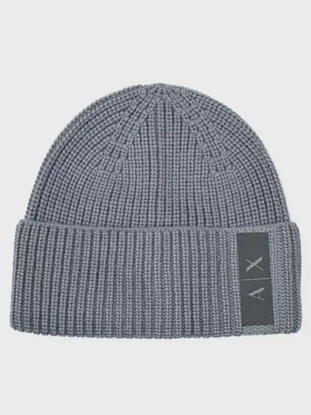 Шапка Armani Exchange сіра
