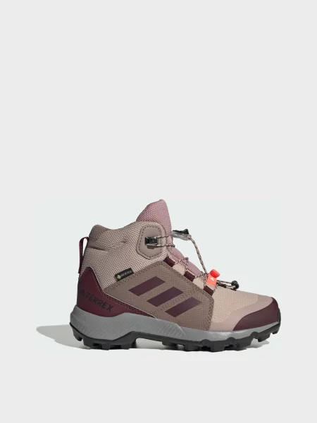 Детские ботинки Adidas фиолетовые