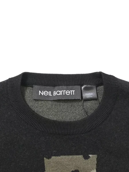 Пуловер Neil Barrett сиво