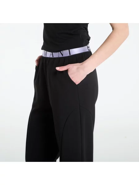 Emporio Armani Kalhoty / bílá černá