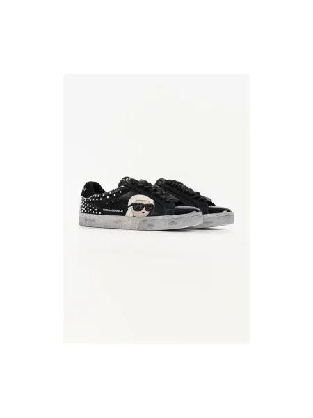 Sneakersy KARL LAGERFELD czarne