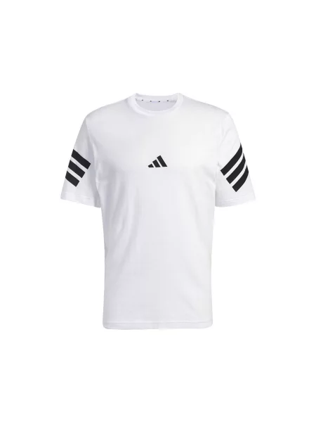 Adidas póló Future Icons férfi sima fehér