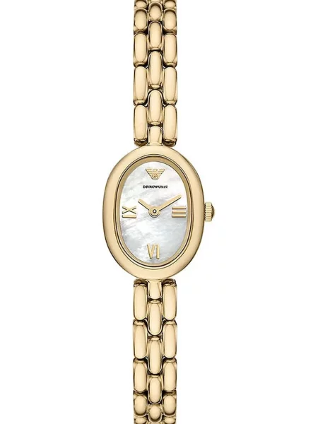 Emporio Armani Analóg órák arany / gyöngyház-fehér fehér