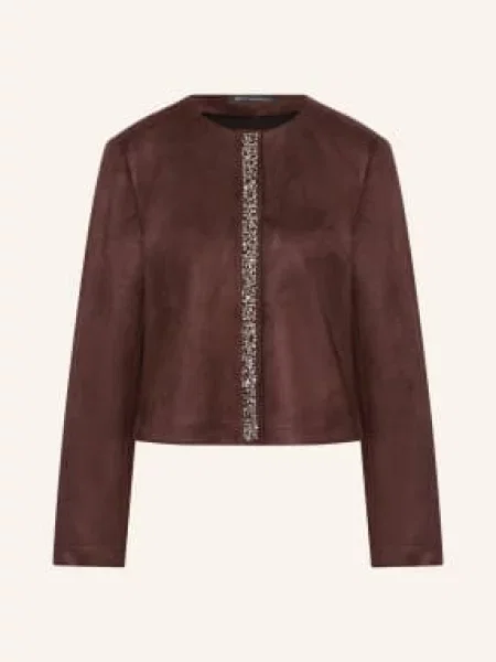 Betty Barclay Kurtka Z Ozdobnymi Kamieniami braun