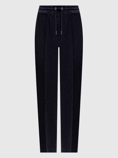 Спортивные штаны Mackage в полоску синие