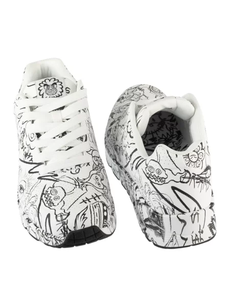 Pantofi Skechers alb