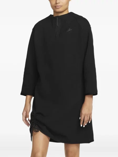 Majica s grafičkim motivom Nike od flisa s printom s kapuljačom plava