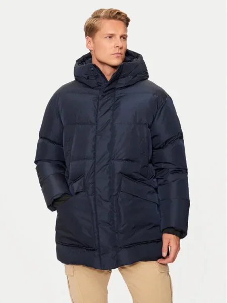 Bomboogie Geacă din puf Bleumarin