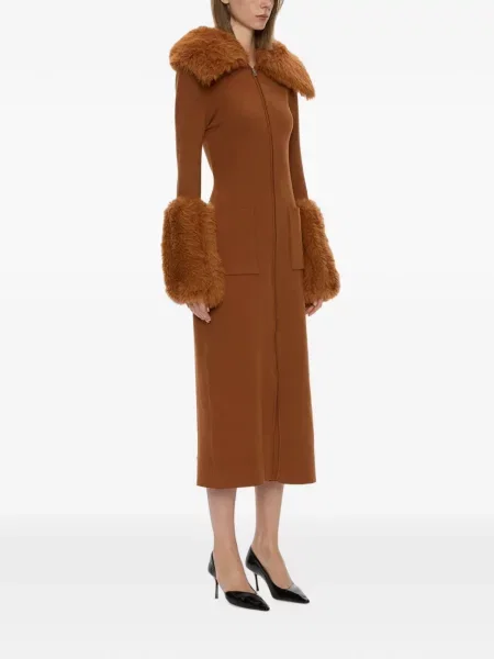 Lung rochie midi Christopher Esber maro