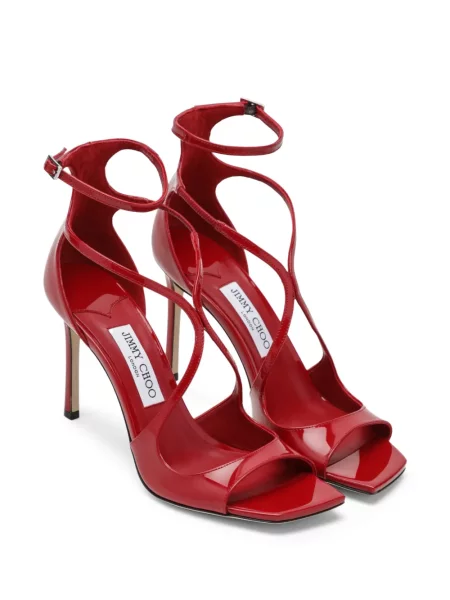 Sandale Jimmy Choo din piele roșu