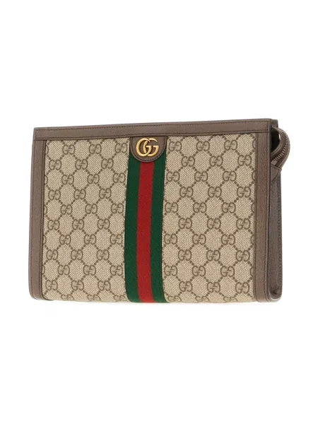 Torba Gucci skórzana brązowa