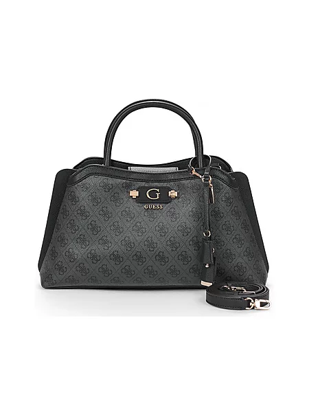 Guess crossbody torbica LINDSEY črna
