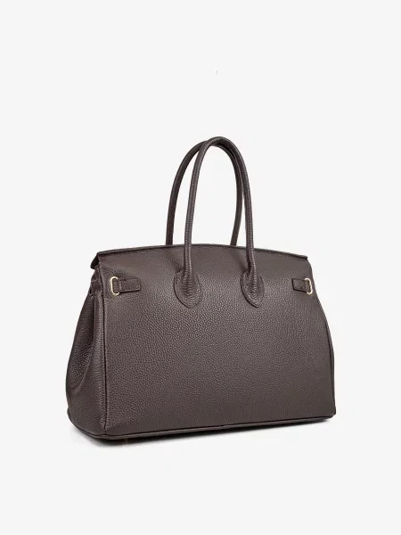 Кожаная сумка Regina Notte коричневая