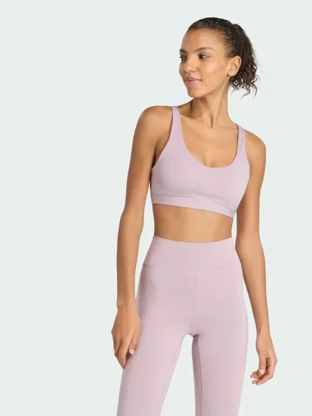 Спортивний топ adidas Adidas Essentials перероблений фіолетовий