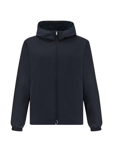 Ветровка Paul & Shark с качулка синьо