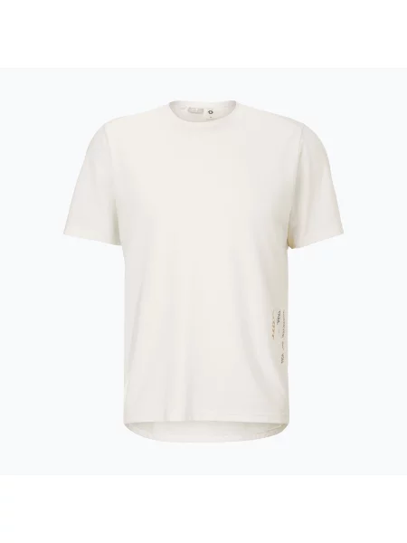 Tricou de alergare pentru bărbați SCOTT Endurance DRI Tee cotton white/toast beige alb