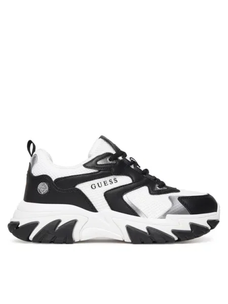Sneakersy Guess chunky białe